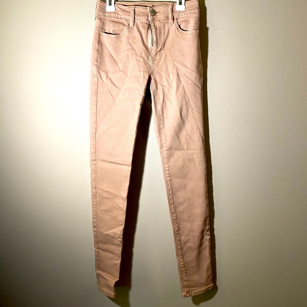 AMERICAN EAGLE DUSTY PINK JEANS
